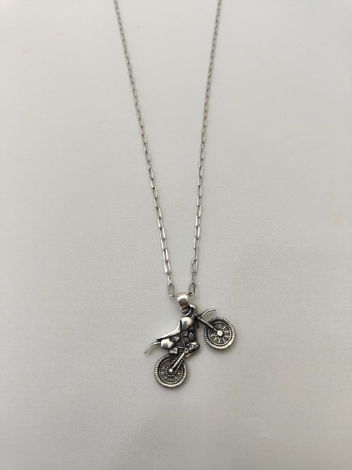 Antique Bike Pendant