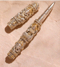Silver Ganesh Lakshmi Pen